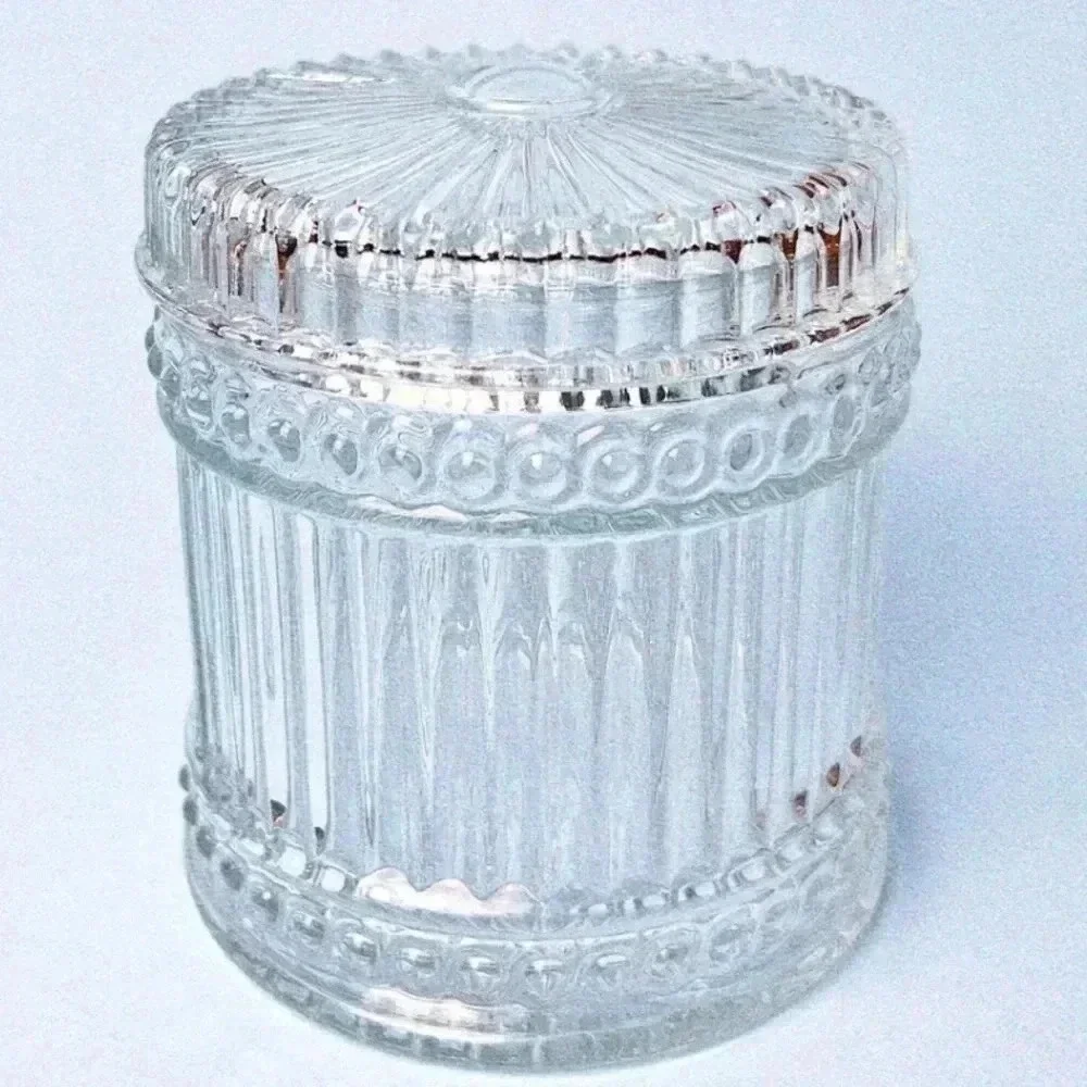Amway American Vintage Glass Reproduction Of Circa 1850 Glass Jar Apothecary